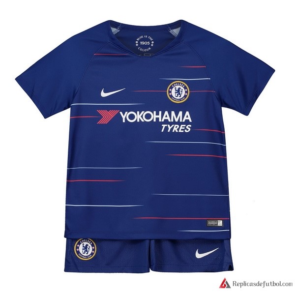 Camiseta Chelsea Primera equipación Niños 2018-2019 Azul